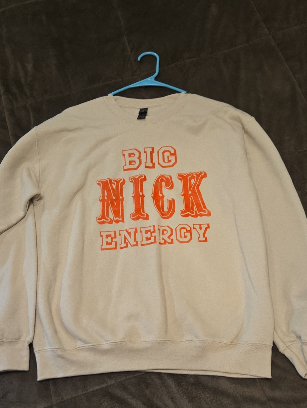 Nick Bosa San Francisco 49ers Adult Medium Crew Neck Sweatshirt
